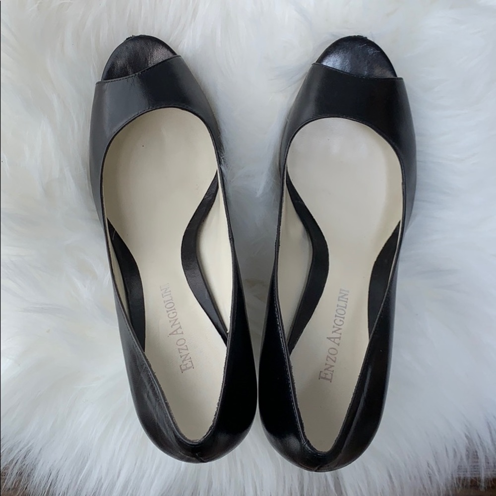 Enzo Angiolini Peep Toe Heel